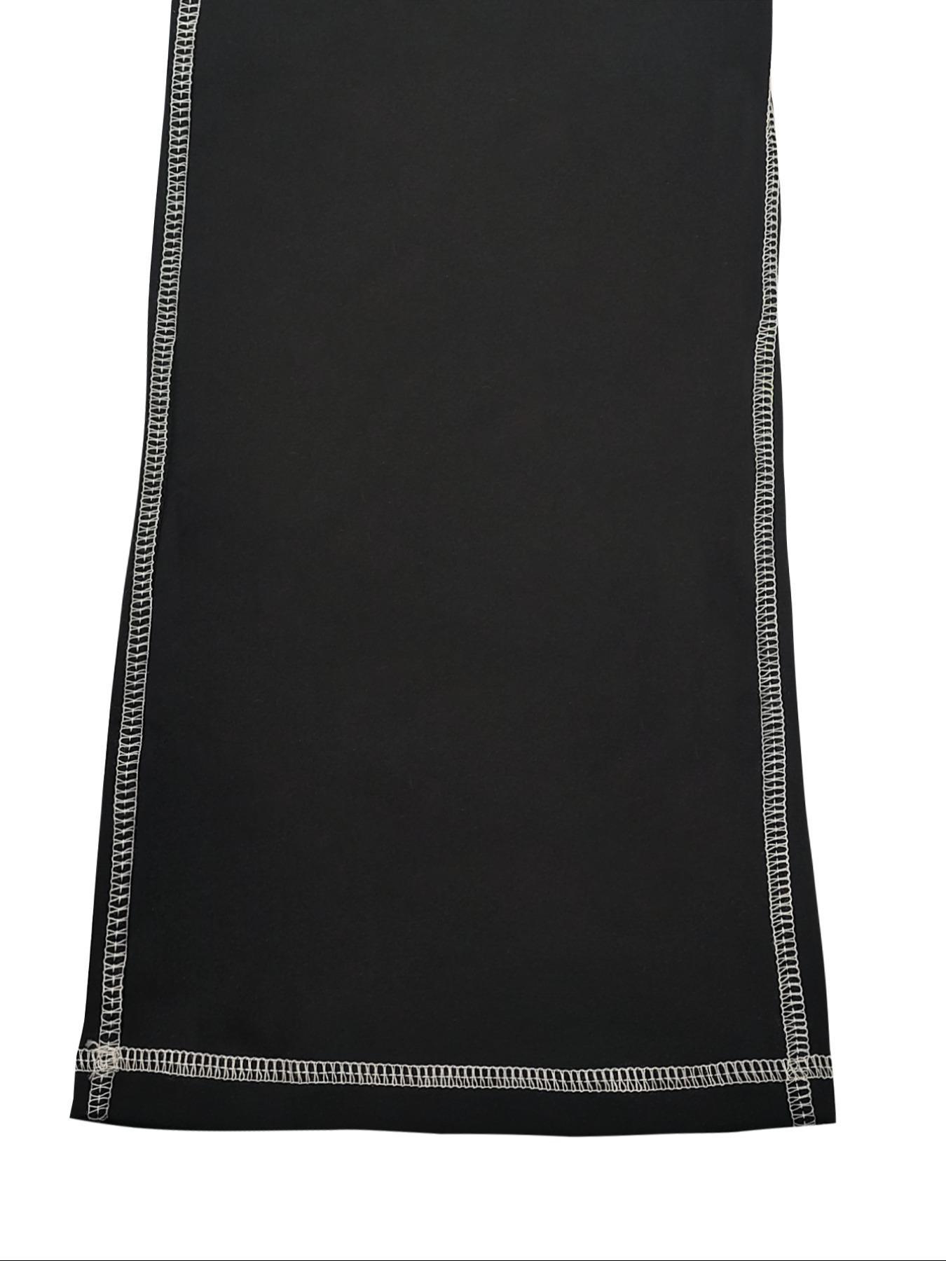 【LovelyWholesale】2026 FIFA World Cup Campaign Two-piece Set Women's Striped Zip Up Jacket & Pants, Street Fashion Streetwear Long Sleeve Outerwear & High Waist Trousers for Daily Wear, Ladies Spring  Clothes, Womenswear Perfect for All Seasons