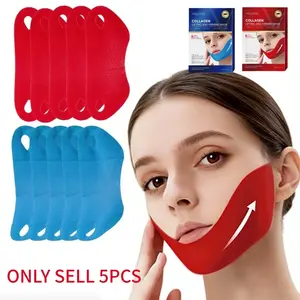 Facial Lifting Bands for Double Chin - V-Line Jaw Contour Kit, Easy Use Women's Face Care & Skin Tightening Set