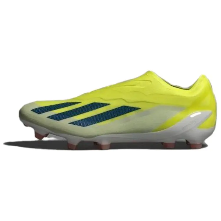 Men's & Women's Adidas X Crazyfast.1 Elite LL FG Footwear - Lightweight, Cushioned, Grippy, Durable Agility & Speed Shoes (Yellow, House White) - Maison Mihara Official Cleats