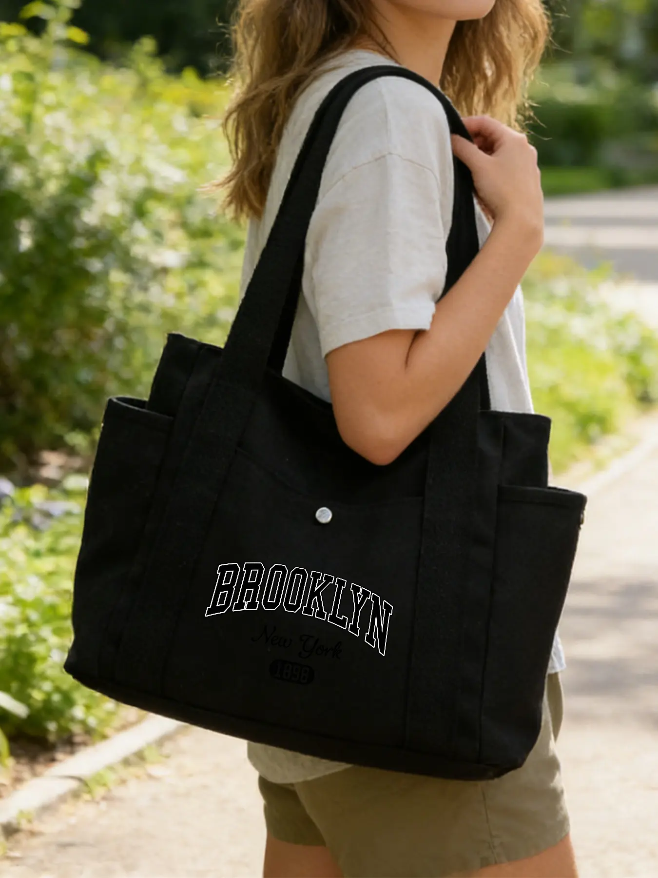 Brooklyn Pattern Handbags, Tote Bags, Shoulder Bags, Hand Shopping Bags, Trendy Fashion Items Suitable for Daily Shopping and Commuting, Ideal Gifts.