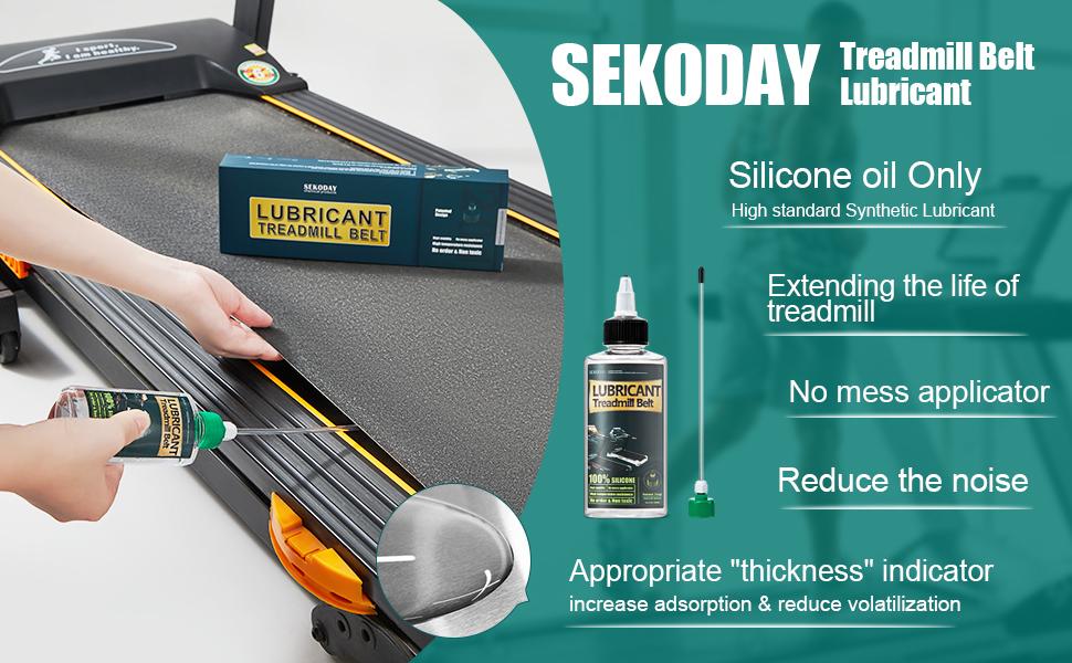 Silicone Treadnmill Belt Lubricants/Lubes,8.4 Ounce, High Temperature Resistant and Stable Lubricant,with Hard Application Tubes and Precision Screw Caps for Easy Use