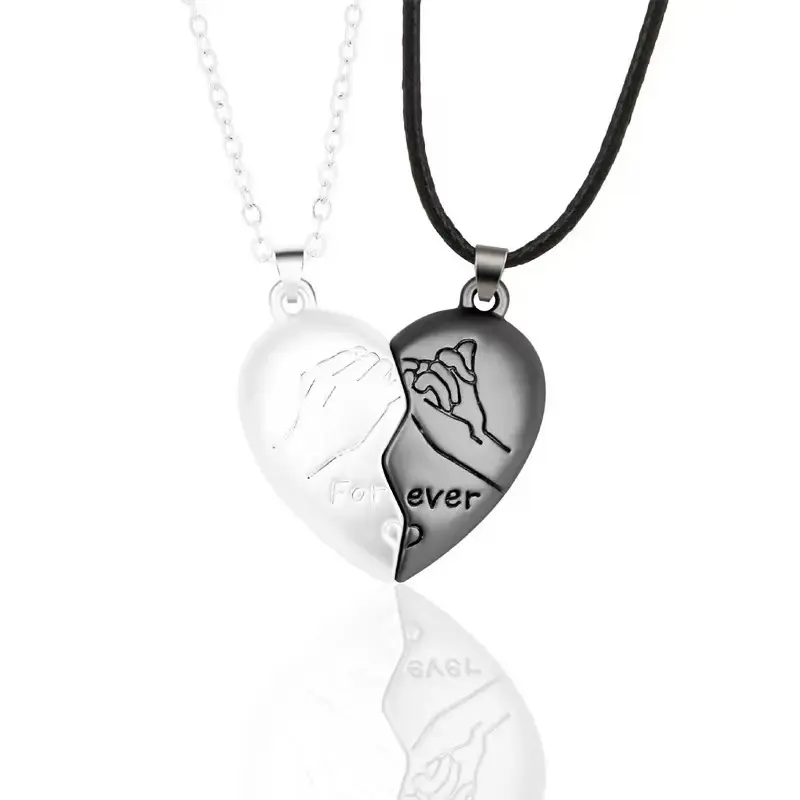 Magnetic Love Anti-Oxidation Costume Jewelry Necklace - Ideal Gift for Couples for Easter, Anniversary, Birthday, Christmas