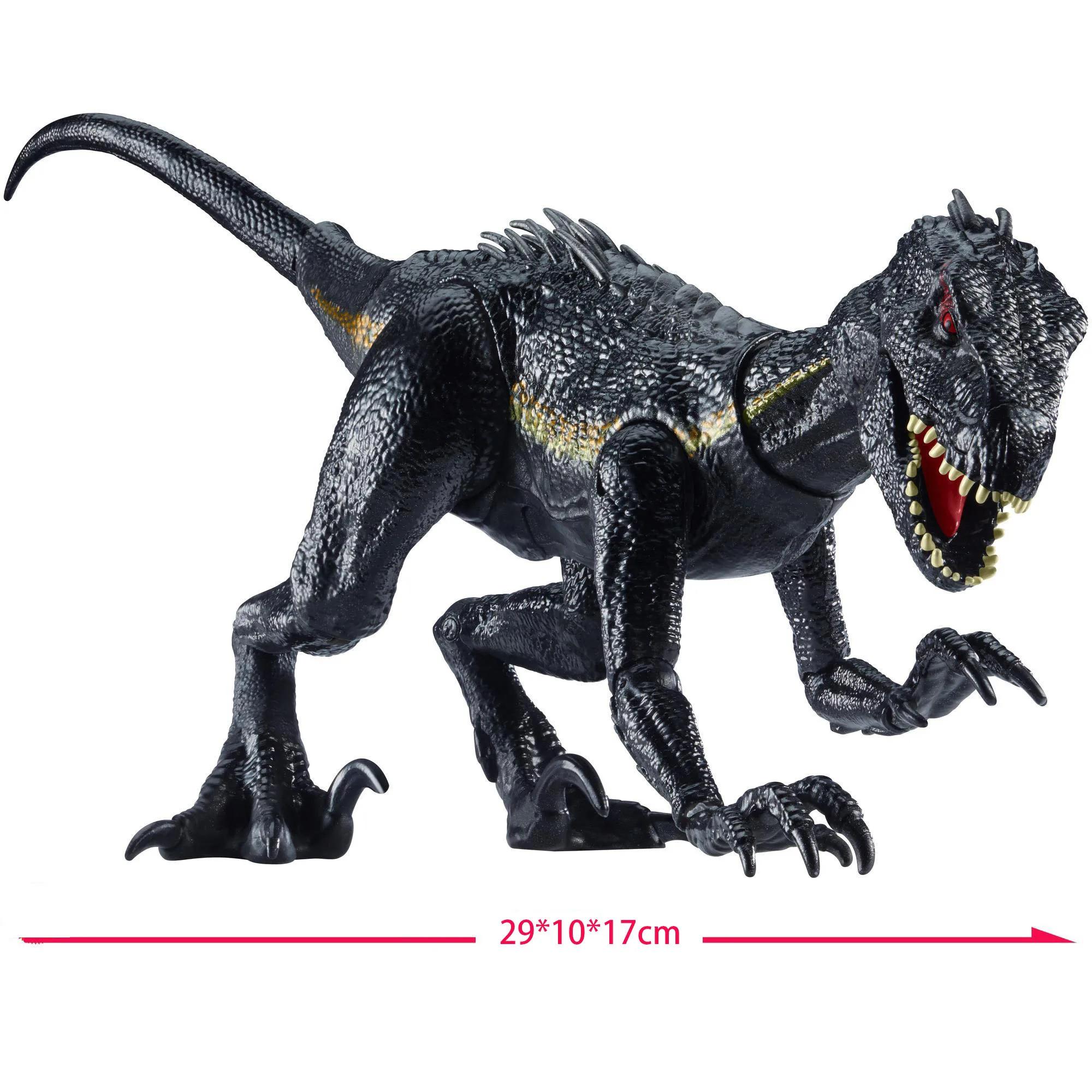 Jurassic World Indoraptor Adjustable Action Figure - Lifelike Dinosaur Toy Replica for Boys Movie Character Gifts for Children