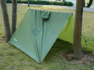 Hooded Rain Poncho for Adults Waterproof Lightweight with Pocket Unisex Emergency Rain Gear for Hiking Camping Travel Backpacking