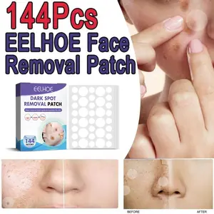 144Pcs EELHOE Hydrocolloid Face Removal Patch Niacinamide Vitamin C Smooth Skins Improve Cleansing Brightening Skin Shrink