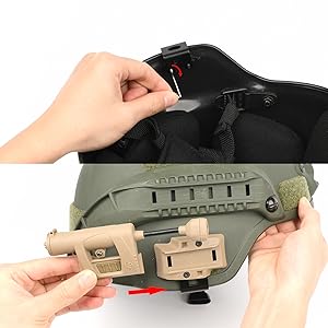 Multi-Color LED Headlamp with Mounts - Green/Red/White/IR for Night Fishing & Camping Green/Red/White/IR Illumination Tool