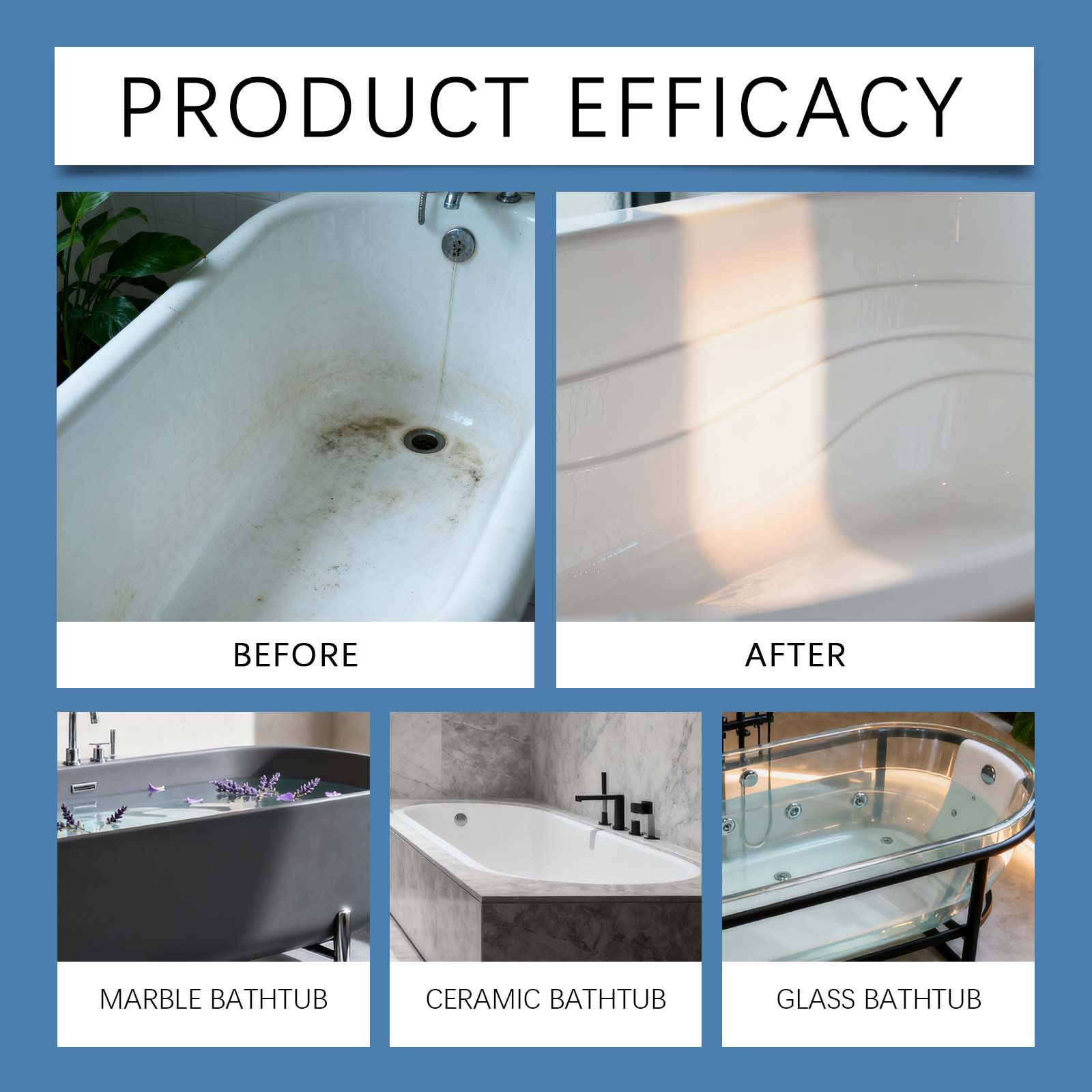 Jakehoe Jetted Bathtub Cleaning Tablets Deeply cleans, removes dirt, and restores a clean, shiny surface, eliminating scale and stains