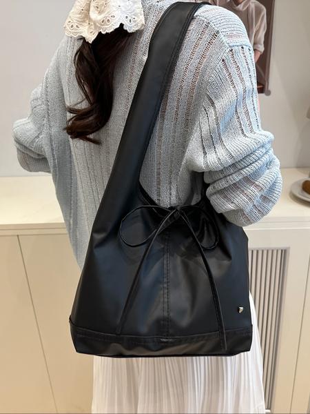 Chic Commuter Women Bag, Casual Versatile Bow Design, Shoulder Tote Bag for Work and Leisure, Office Work Bag, Perfect for Everyday Use