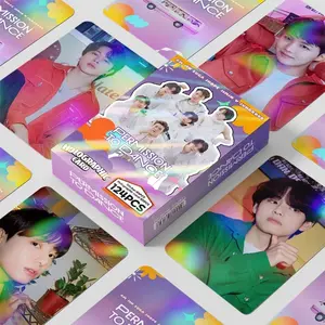 K-Pop Idol Photo Card Pack Collection, Jimin V Suga Jhope Jin Rm, Classic Collectible Cards, Pop Music Merchandise, New Collector Greeting Cards