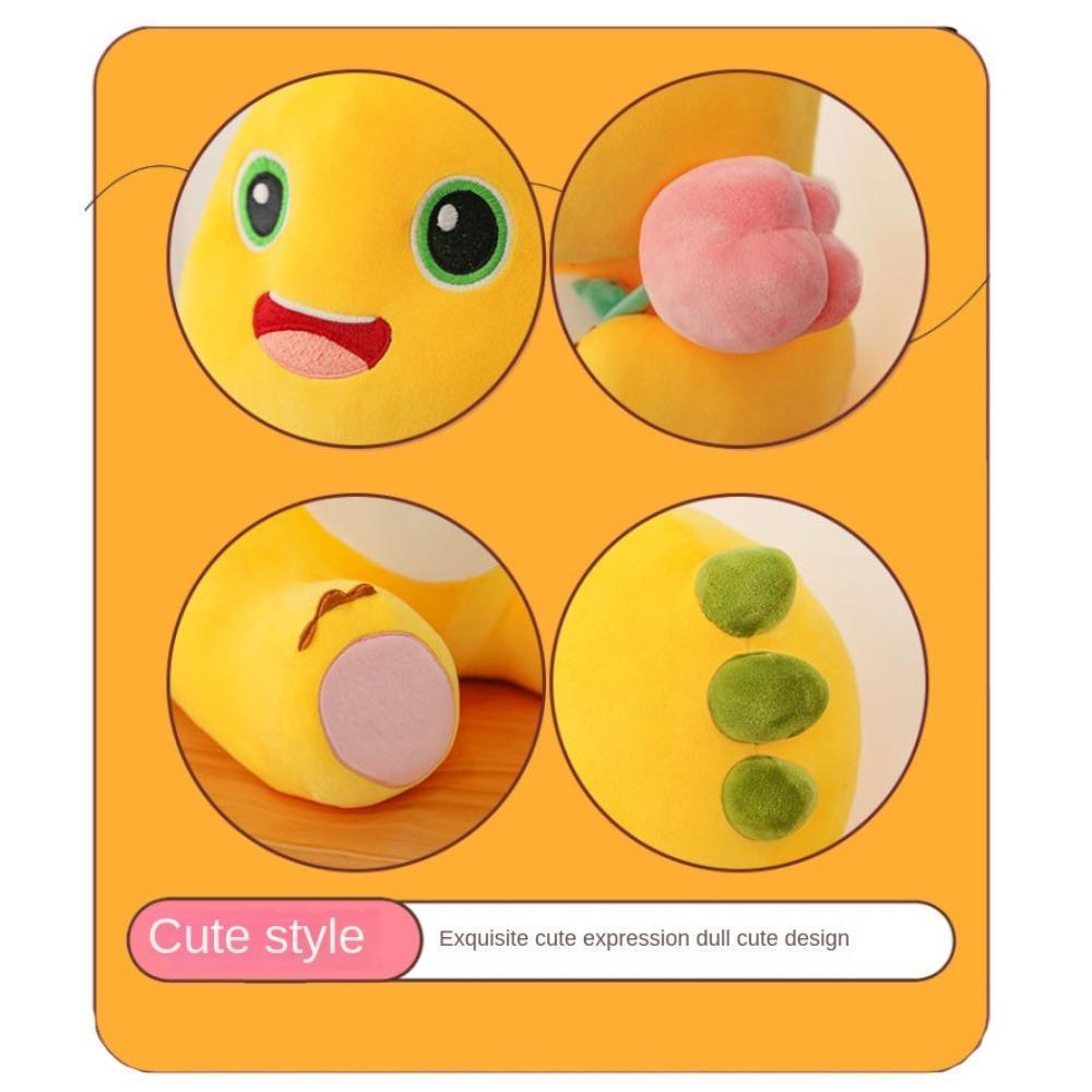 Milk Dragon Nailong Dragon Plush Toys Soft Plush Cute Milk Dragon Plush Doll Yellow Cartoon Nailong Milk Dragon Stuffed Toy