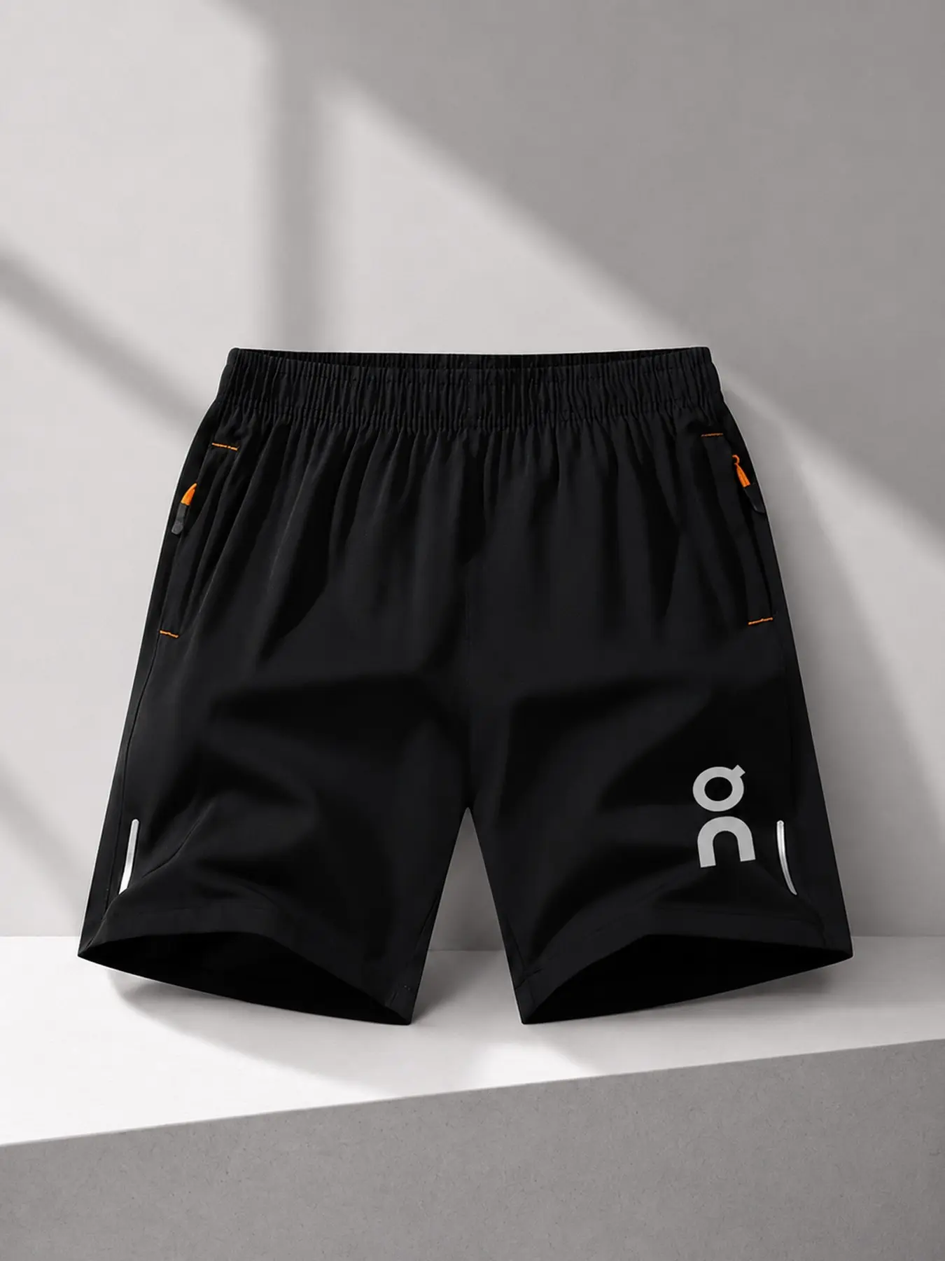 Men's Quick-Dry Gym Shorts, Ideal for Running, Fitness, Hiking, Casual Wear, Geometric Print, Lightweight, Breathable, Unisex