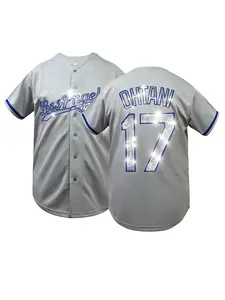 ✨Sparkle Los Angeles 17 Rhinestone Baseball Jersey Unisex Party Outfit