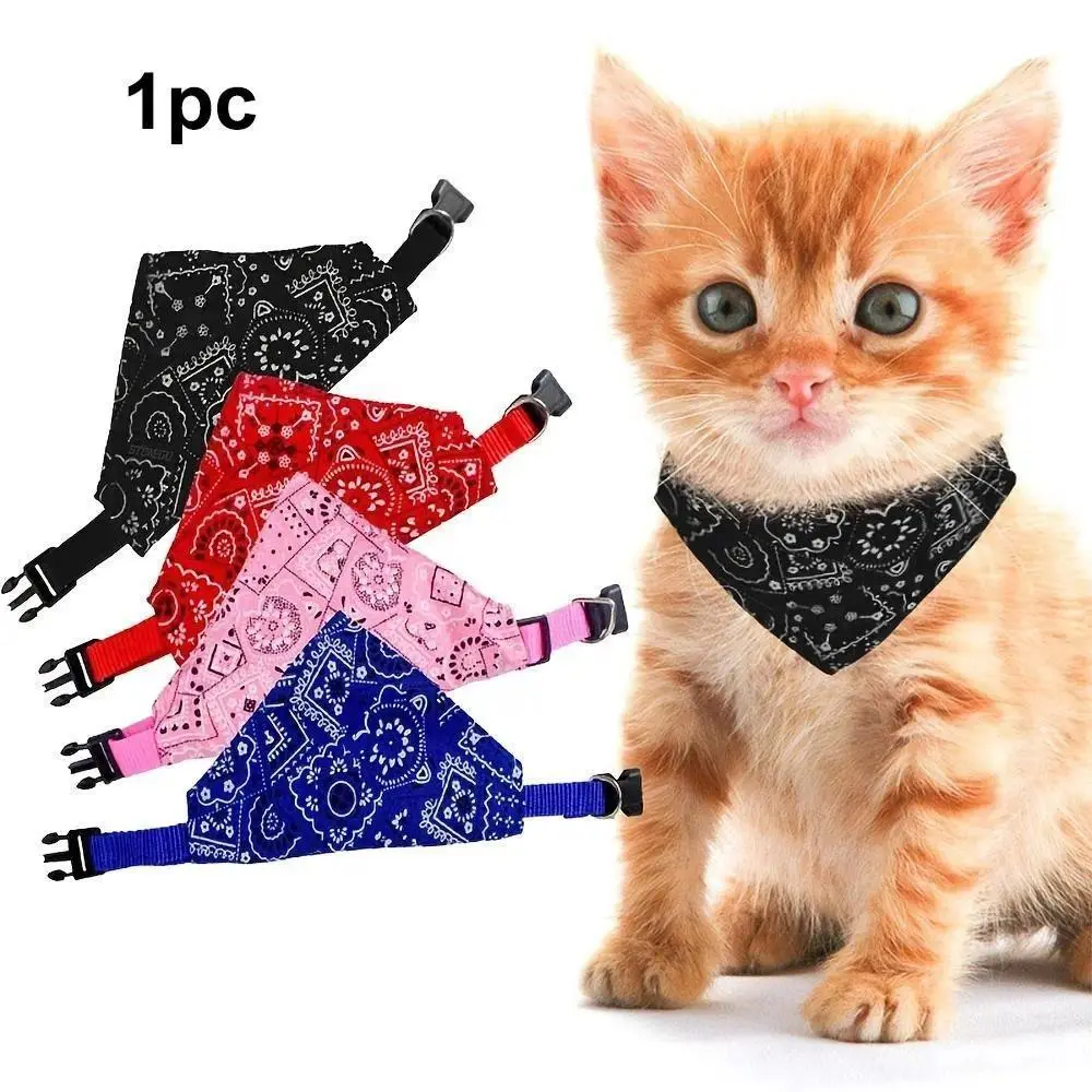 Stylish Pet Bandana for Extra Small Dogs & Cats, Versatile Triangle Bib Scarf, Soft Lightweight & Adjustable for Holiday Parties & Weekend Outings, Teddy, Daily Walks, Soft Fabric, All-Day Wear, Easy To Put On And Take Off, Stylish Daily Walks