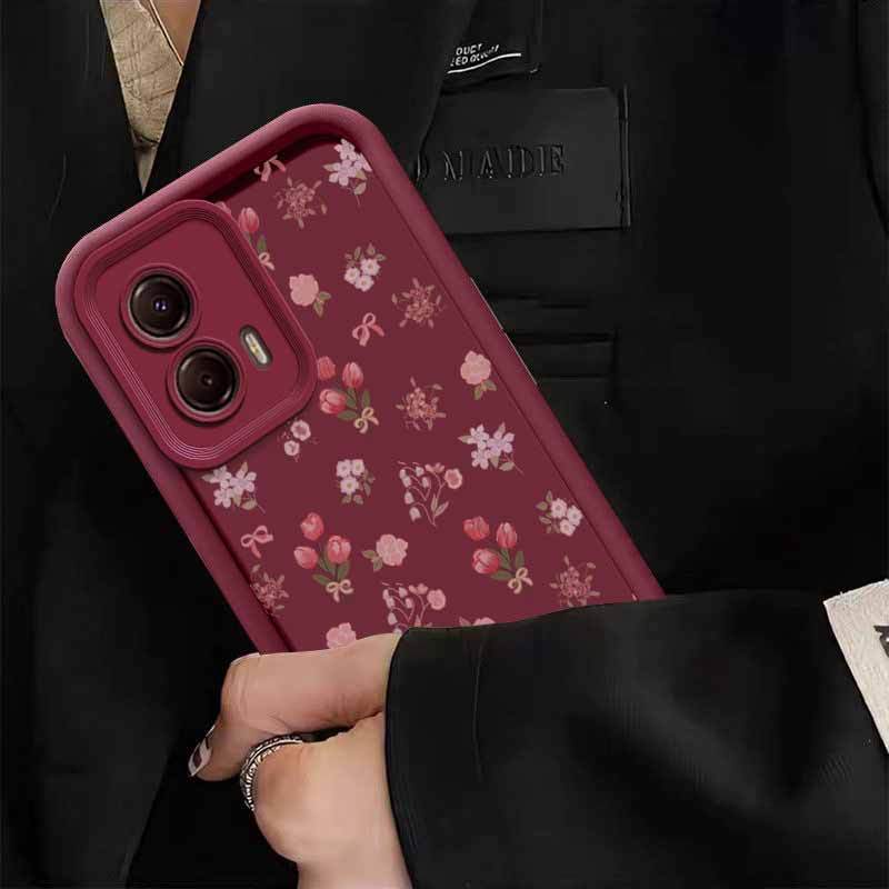 Phone case:  Fragrant bouquet of tulips Comfortable feel Case for iPhone 17 E Air Pro ProMax iPhone16 15 14 Plus 13 12 Mini 11 X XS XR Fusion with Durable Features Suitable for Entertainment