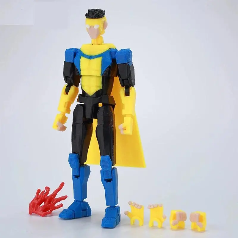  9L3D Printe Dummy13 T13 Unbeatable Mark Grayson Bulletproof Mark Grayson Action Figure Multi-Jointed Collectible Model Toy T13