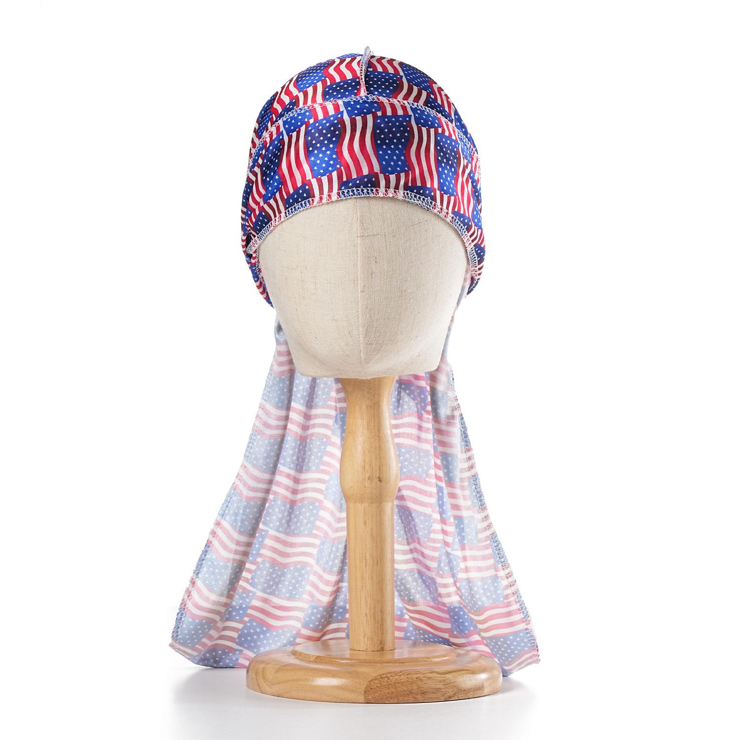 Unisex Quick-Dry Long Tail Headscarf for Outdoor Cycling, Breathable Sports Head Wrap, Sweat-Wicking Hair Protection Headband for Running, Hiking, Fitness, Workout, Men & Women