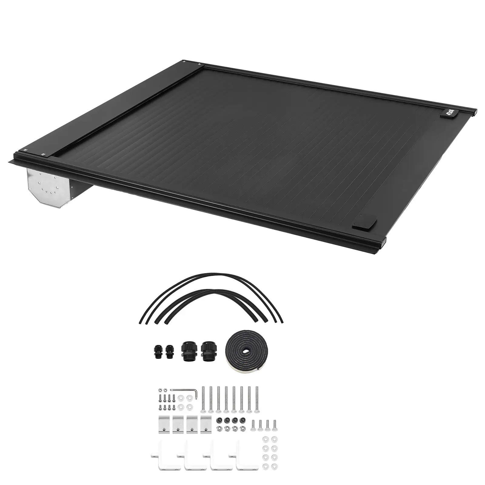 Retractable Tonneau Cover for Cars - IPX5-Rated Waterproofing, Aluminum Construction, Completely Fits, Dual Lock Guard