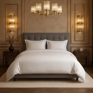 1-Piece Duvet Cover, 100% Egyptian Cotton, Soft & Breathable with Zipper & Corner Ties, Sateen Weave, Durable King/Cal King (Bright White)