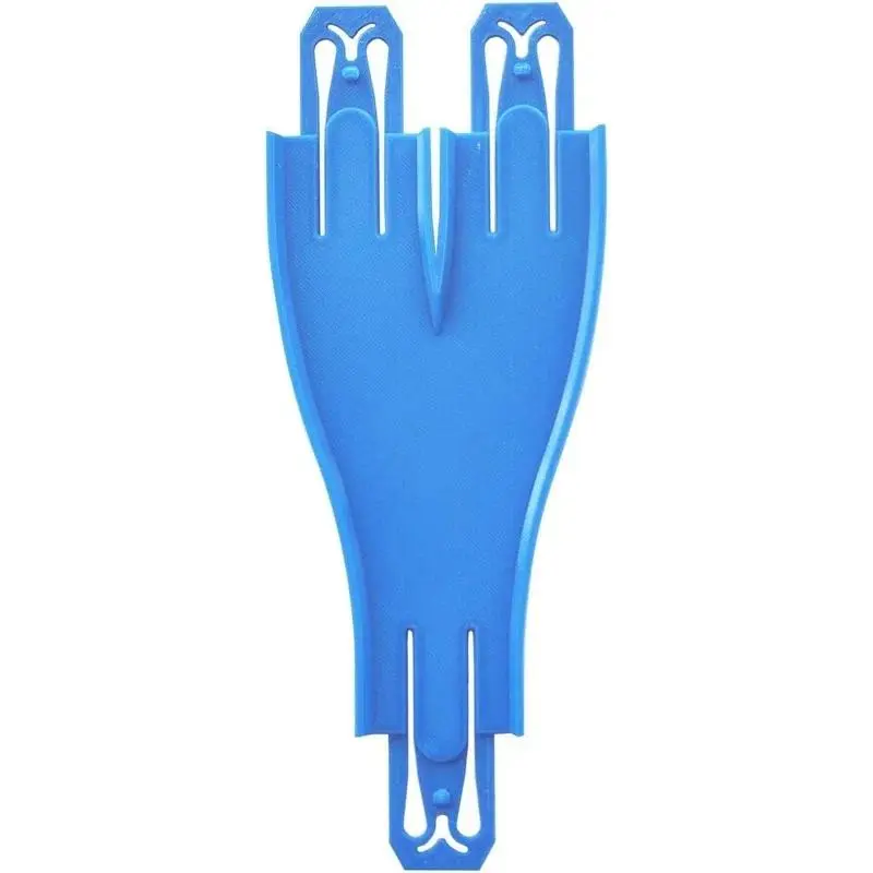 Race track connectors compatible with Hot Wheels, Hot Wheels Track Builder, Booster, curved track pieces, parallel shape, 1 pack