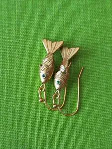 Vintage Fish Earrings for Women, Unique Daily Commute Jewelry, Versatile Design for All Occasions, Fashionable Ear Rings