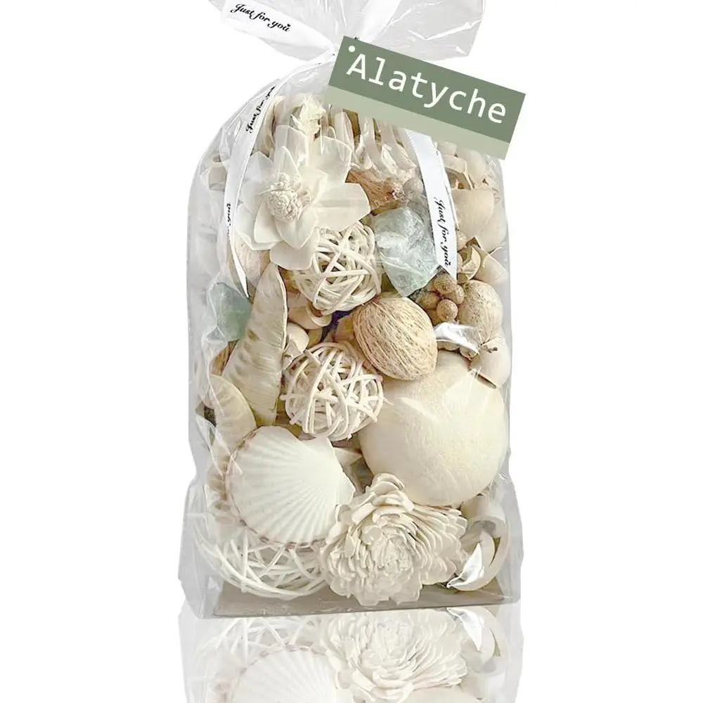 20oz Large Pine-Scented Potpourri Bags - Natural Plants Vase Fillers, 10ml Fragrance Oil, Long-Lasting Flameless Home Fragrance, Decorative Bowl/Table Filler, Natural Botanical Blend, Mother’s Gift