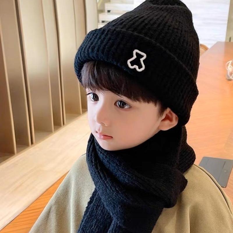 ' Chunky Beanie & Infinity Scarf Set - Winter Hat and Matching Scarf, Stretch Fit for & (Unisex), Christmas Holiday Gift, Party Outfits, Lightweight Warm for snow Play,