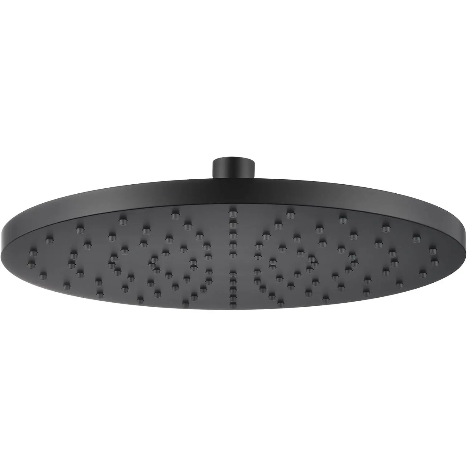10-inch Large Overhead Waterfall Shower Head, High Flow 2.5 GPM with Adjustable Swivel Ball Joint, Matte Black SH001MB-D10