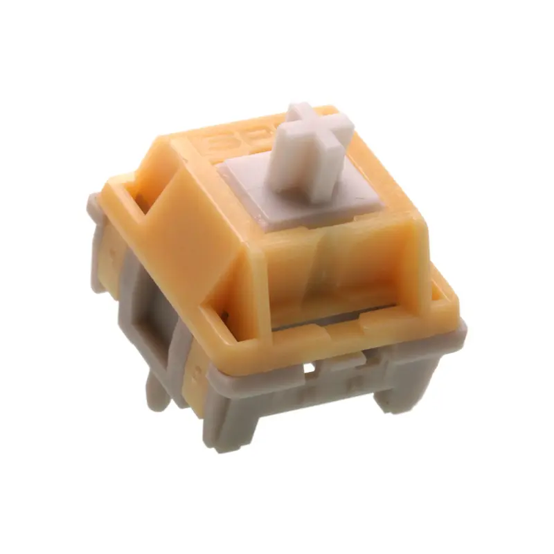 Ginkgo Switch 45g Linear Pre-Lubed 5 Pins HotSwap T5 Stem HMX Switches For Mx Mechanical Keyboard