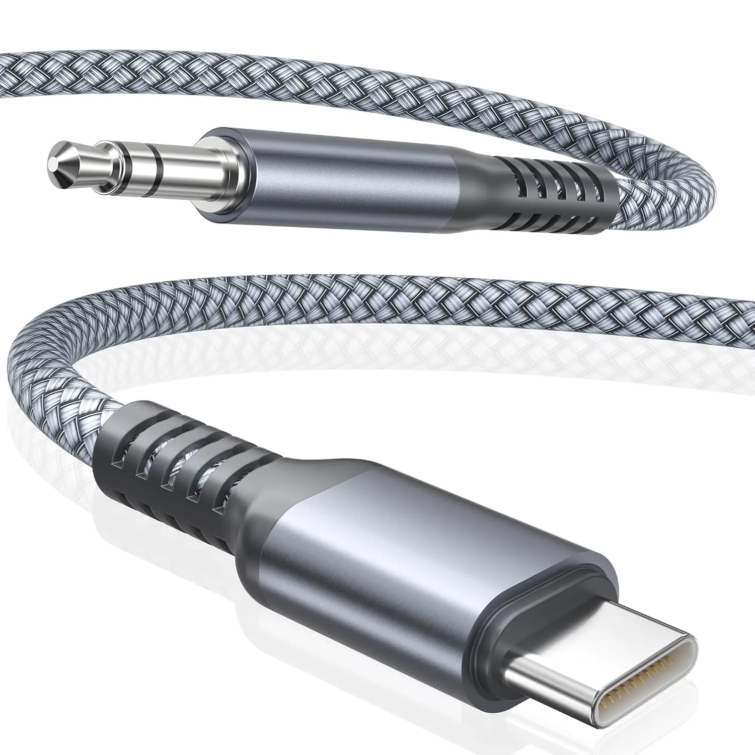 USB C Aux Cable 6FT,Type C to 3.5MM Jack Audio Adapter Auxiliary Cord  Car,Gooel Pixel 9 8,Apple iPhone 15 16 Pro Max Plus,iPad 10 10th,Mini 6 7,Air 4 5 Generation,Samsung Galaxy S25,S24