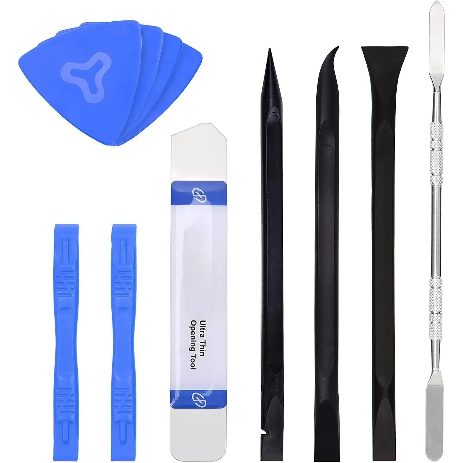 Spudger  Tool Kit 11 count Opening Tools, Metal Spudger Tool |  Plastic & Metal Prying Open Tool for , Laptop, iPad, Cell Phone, MacBook, Tablet, , Electronics Repair