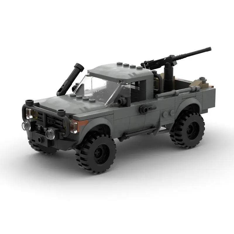 Technical SWAT Military Chariot Car Truck Model Building Blocks Kits Toys for Children Kids Gifts Toy Bricks Car