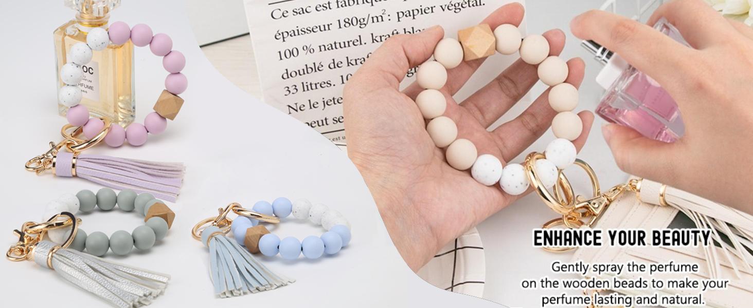 Wallet Keychain Wristlet for Women,Slim RFID Credit Card Holder Purse Tassel Keychain Bangle Key Ring for Men Women Wallet Keychain Wristlet for Women,Slim RFID Credit Card Holder Purse Tassel Keychain Bangle Key Ring for Men Women