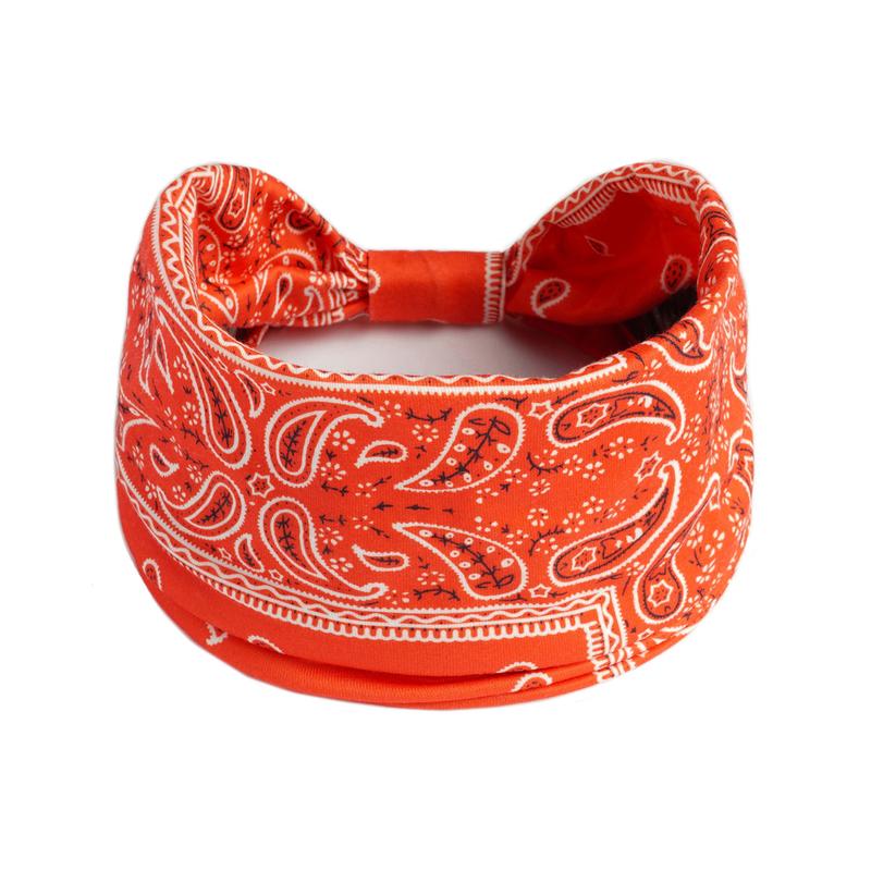 Boho Bandana Style Headband | Wide Paisley Hairband for Curly Hair, Busy Mornings, Gym, Travel & Everyday Wear | Soft, Breathable & Stylish | Latina Favorite Boho Bandana Style Headband | Wide Paisley Hairband for Curly Hair, Busy Mornings, Gym, Travel & Everyday Wear | Soft, Breathable & Stylish | Latina Favorite