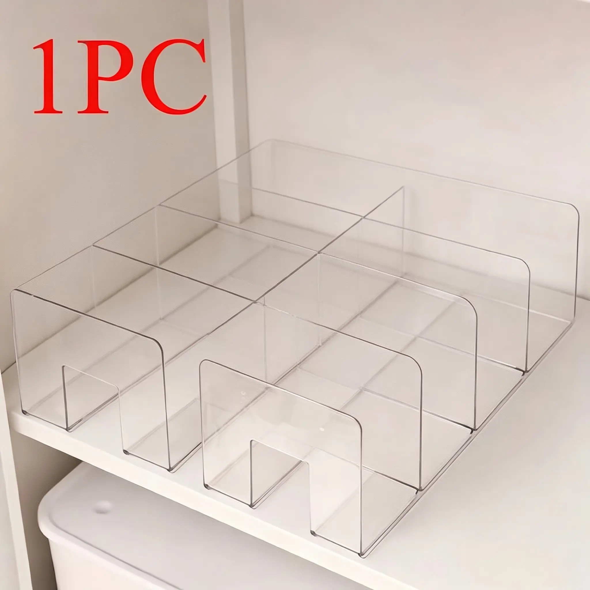 1pc 4-Tier Kids' Shoe Rack – Exquisite Transparent Acrylic Shoe Organizer for Baby Shoes
