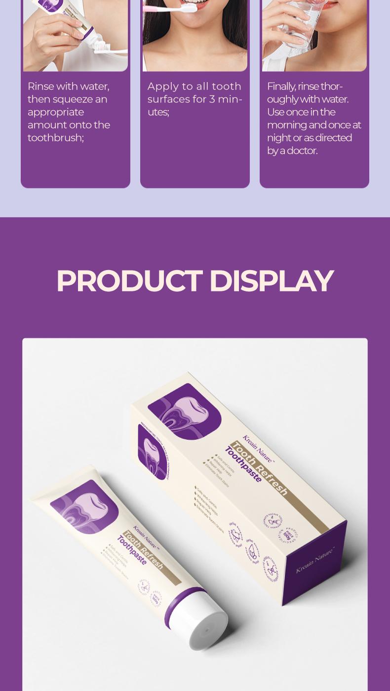 Tiktok Limited Price Oral Care Toothpaste, fresh breath, prevent tooth loss, natural ingredients, gentle care dealsforyoudays