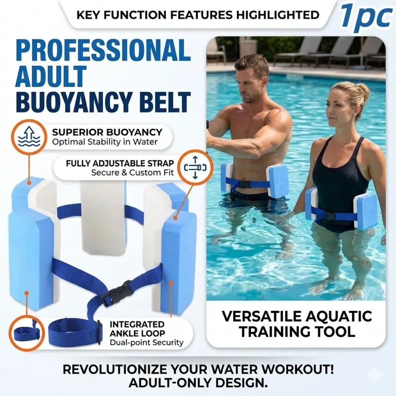 Eva Swimming Aid, Swim Belt, Snorkeling Float Band, Buoy, Unisex, 15x7x4.8cm, 5.91x2.76x1.89 Inches, Ideal for Water Sports, Water Activities, Buoyancy Feature, Unisex Design, Eva Material, Portable, Swimming Accessories, Snorkeling Gear