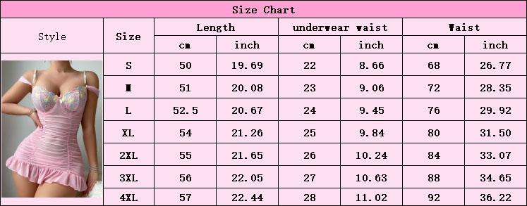 Pink Blue Backless Mesh Butterfly Embroidered Chemise Teddy Dress with Beaded Straps​ Ultra Sheer Adjustable Bodysuit and Cheeky Panty Set