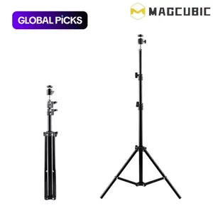 Portable Projector Stand, Desktop Retractable Telescopic Projector Stand and Floor Tripod, Tripod Stabilizer, Adjustable Mount Bracket for Home and Office, Audio and Video Accessory