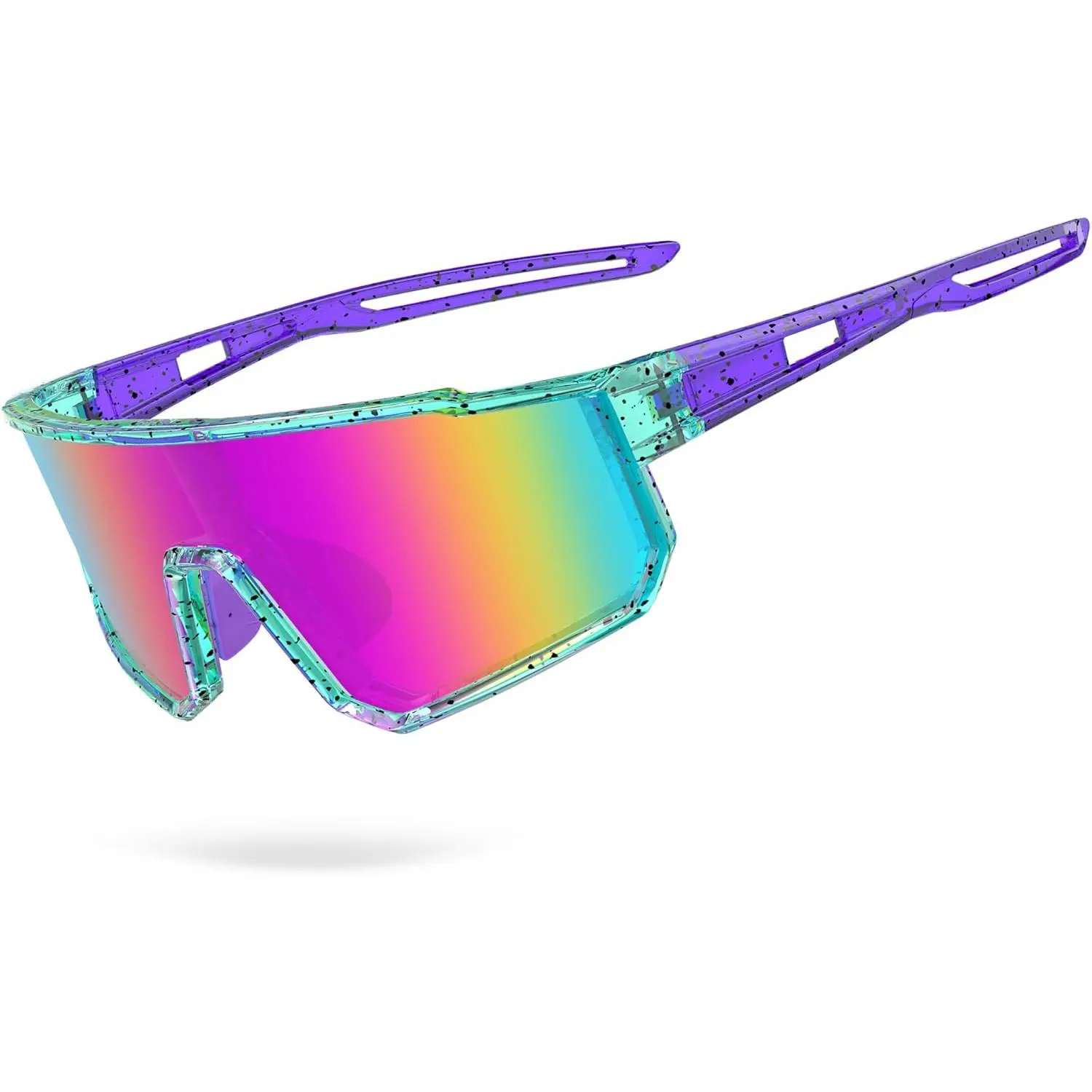 Kids Baseball Polarized TAC Lens Sunglasses for Boys/Girls (Age 6-14) - TR90 Lightweight Frame, UV Protection, Optical Yes, Sports Eyewear for Softball, Trekking, Cycling, Durable Sports Eyewear, Offroad Sports Eyewear
