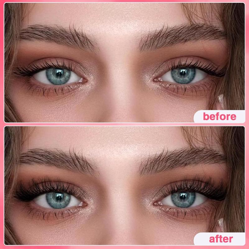 Lightweight Cat Eye False Eyelashes, Natural Look Wispy False Eyelashes for, Volumized Lash Extension Trending Product, Daily Eyelash Extension Kit, Makeup Products, High Quality Eyelashes, Eyelash Clusters, Fancy Lashes Cosmetic, DIY False Eyelashes