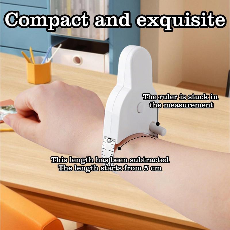 Premium 60 Inch Automatic Retractable Body Tape Measure, Portable Fitness Measuring Tool for Weight Loss, Body Measurements, Sewing, Home Use