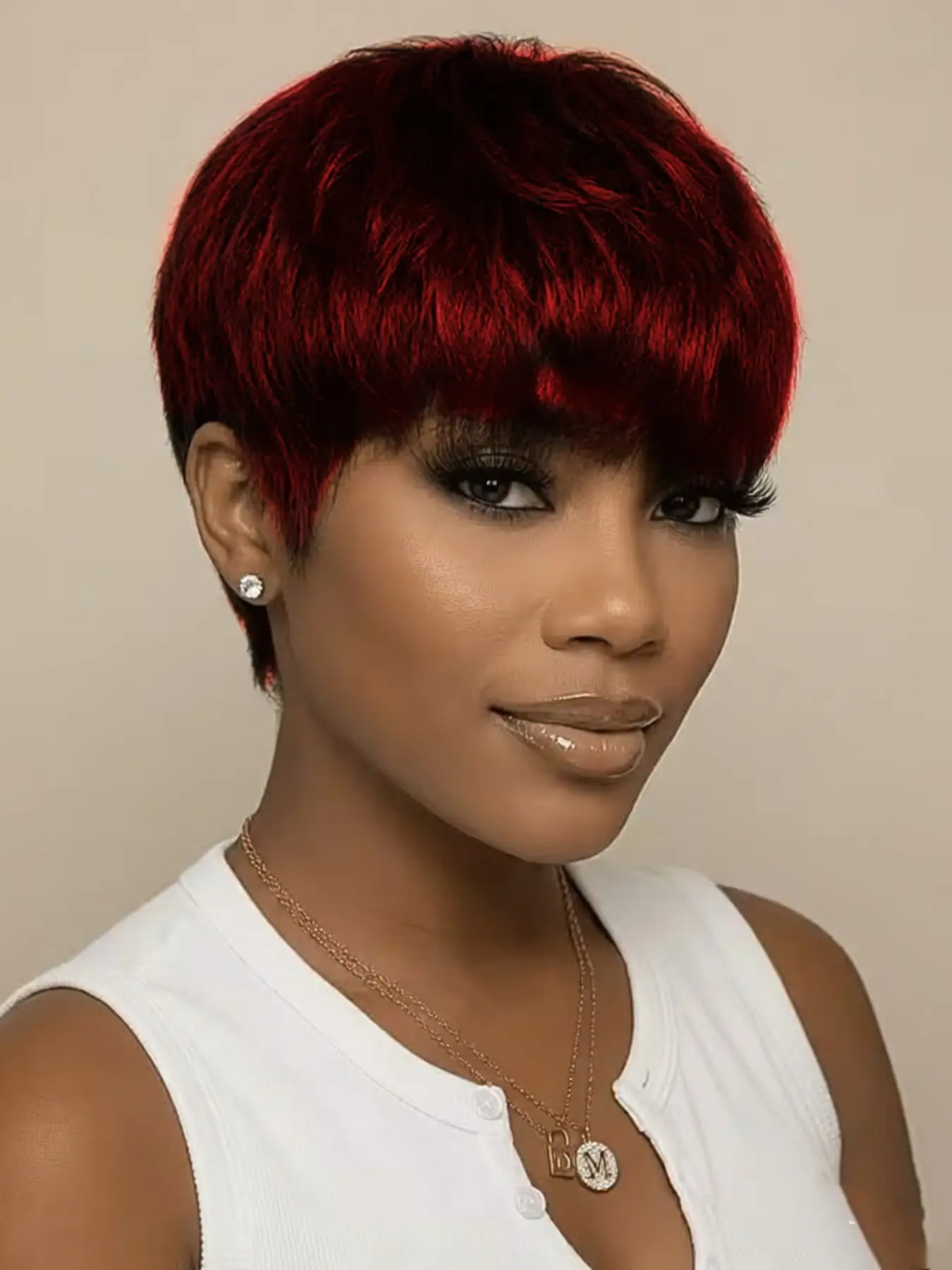 Short Hair Wigs for Women Human Hair Straight Short Style Wig, Natural Look, Easy to Wear, Perfect for Daily Use, Short Bob Wigs
