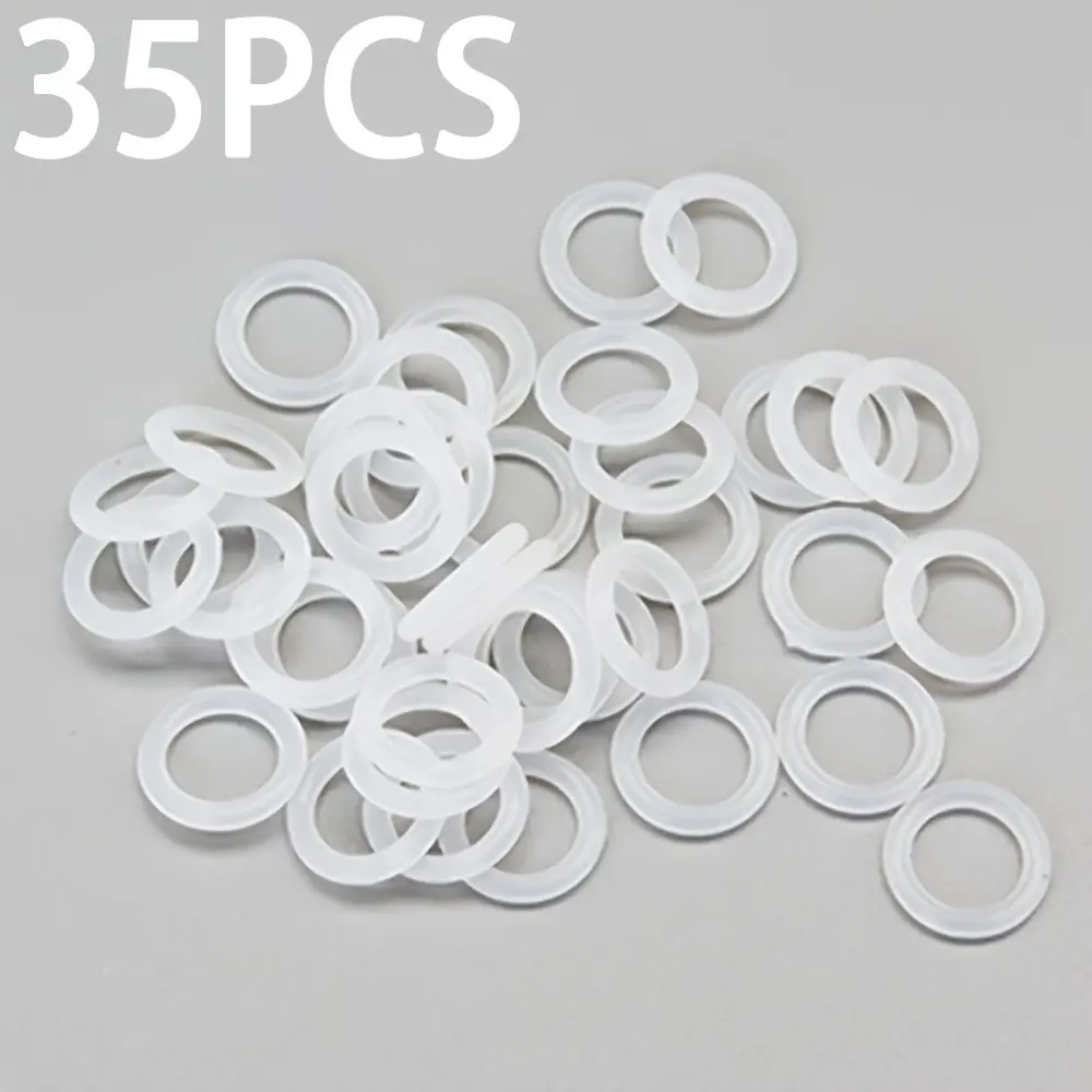 35pcs Waterproof Silicone O-Ring, Anti-Slip Wear-Resistant Seal Gasket, 3mm Wire Diameter, Durable Rubber Seals for Various Applications