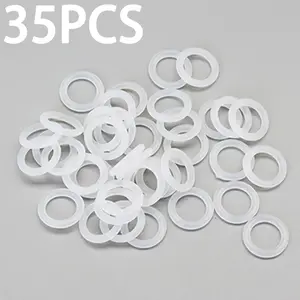 35pcs Waterproof Silicone O-Ring, Anti-Slip Wear-Resistant Seal Gasket, 3mm Wire Diameter, Durable Rubber Seals for Various Applications