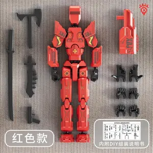 2026 hot item3D Printed Multi-Jointed Movable Lucky 13 Action Figures Full Body Assembly Completed Action Figure Dummy Toys Birthday Gifts