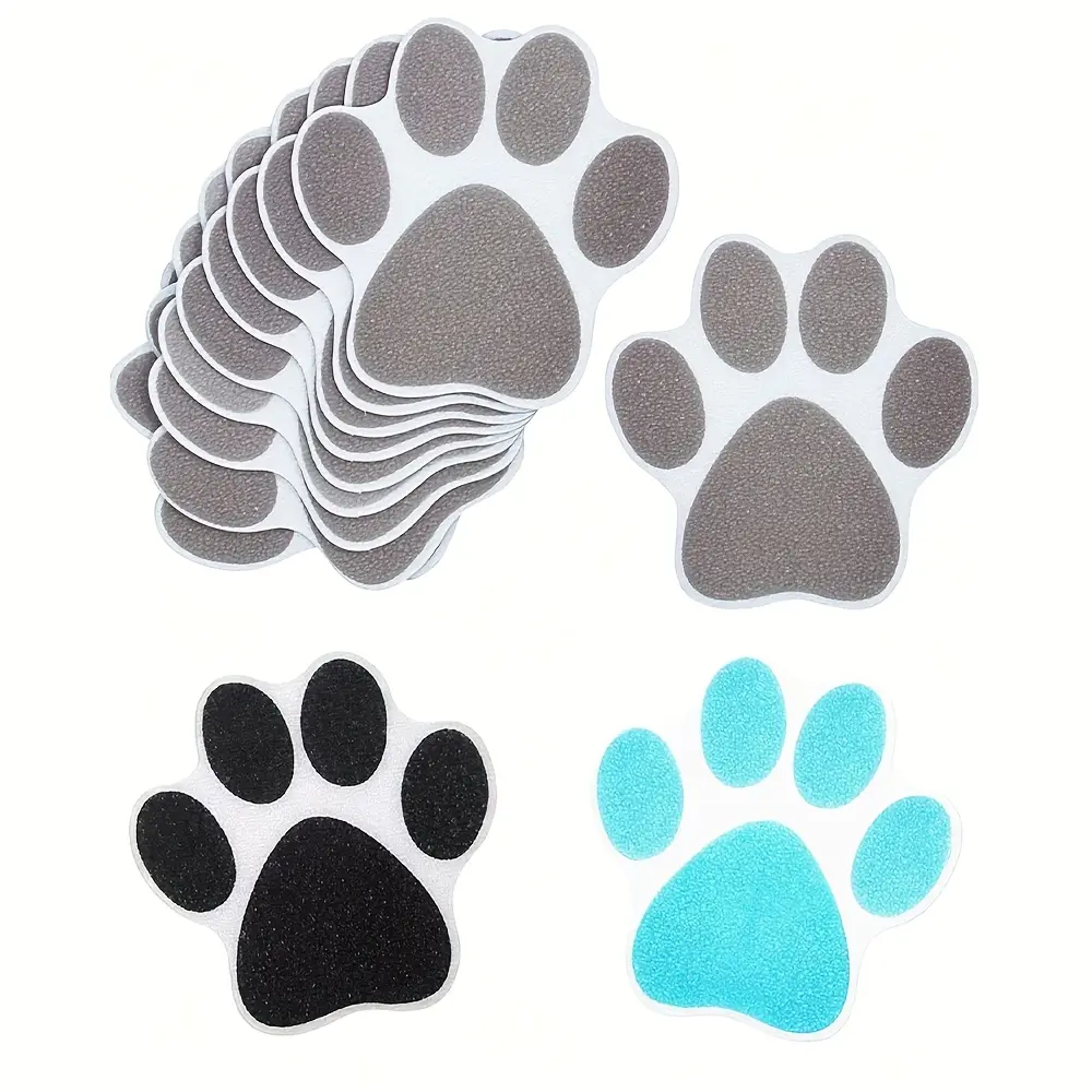12 pieces of anti-slip bathtub stickers, shower floor stickers, safety claw stickers, decorative bathtub pedal anti-slip stickers, suitable for bathtubs, bathrooms, and swimming pools