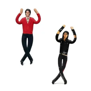 Anime Michael Jackson Plush Doll - Cosplay Prop with Abstract Joint Mobility, Plushies for Room Decoration, Gift for Collectors