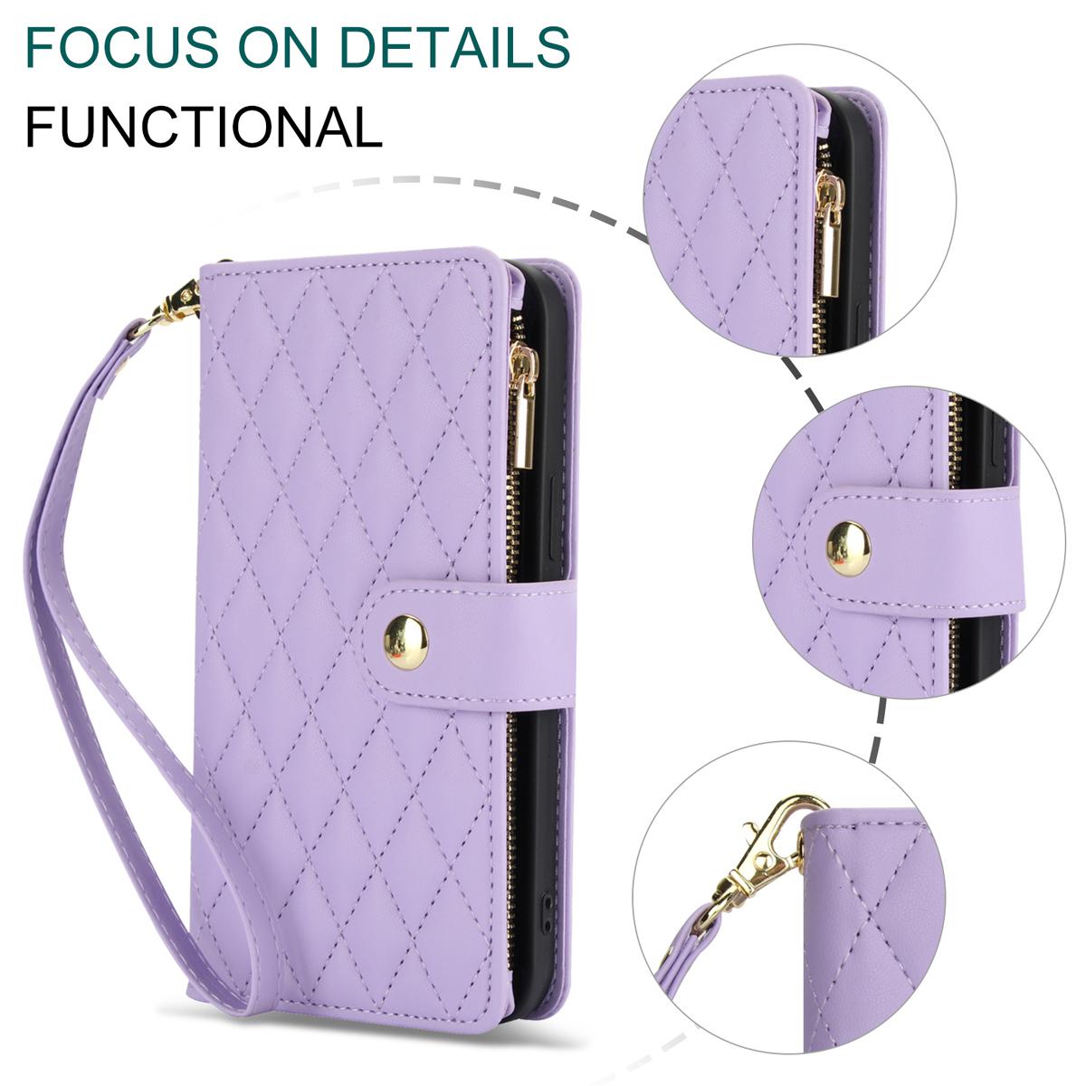 HISTORYOO For Samsung Galaxy S26 S25 Ultra S24 S23 Plus S22 S21 FE S20 Wallet Case Built-in Crossbody PU Leather Cash Slot Zipper Purse Credit Card Slot Holder Carrying Handbag Stand Phone Shell Adjustable Lanyard Detachable Strap Wrist for Women Ladies HISTORYOO For Samsung Galaxy S26 S25 Ultra S24 S23 Plus S22 S21 FE S20 Wallet Case Built-in Crossbody PU Leather Cash Slot Zipper Purse Credit Card Slot Holder Carrying Handbag Stand Phone Shell Adjustable Lanyard Detachable Strap Wrist for Women Ladies