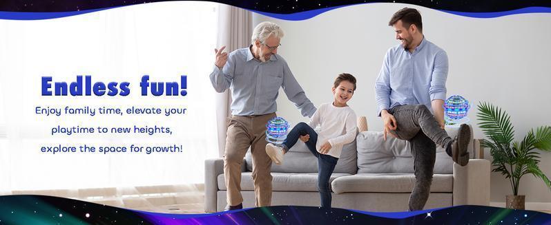 New Arrival Flying Orb Stylish High-Tech Smart Toy with Advanced Technology for Indoor Outdoor Play Perfect Gift for Tech Enthusiasts