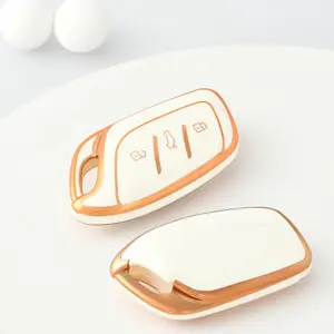 3 Buttons TPU Shell Fob for Roewe RX5 I6 I5 RX3 RX8 ERX5 MG ZS EV MG6 EZS HS EHS 2019 2020 Car Remote Key Case Cover Accessories
